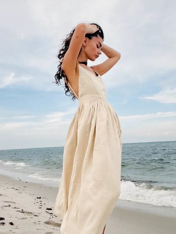 Sukienka boho maxi midi Nowa