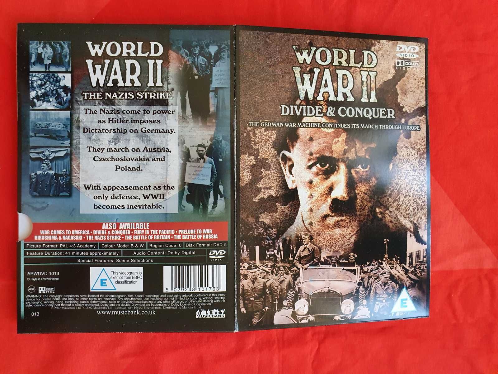 DVD BBC WWII 8 шт. World war II Collection - 8 Disc Box Set