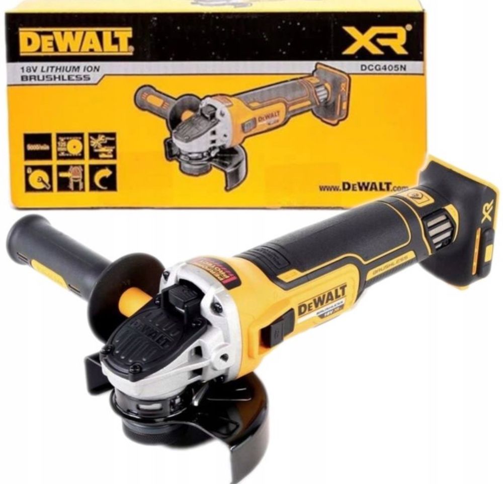 DEWALT Szlifierka Kątowa Akumulatorowa Bezszczotkowa 1000W Z GWARANCJĄ