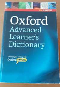 Dicionário Inglês > Oxford Advanced Learners - 8° edição como novo