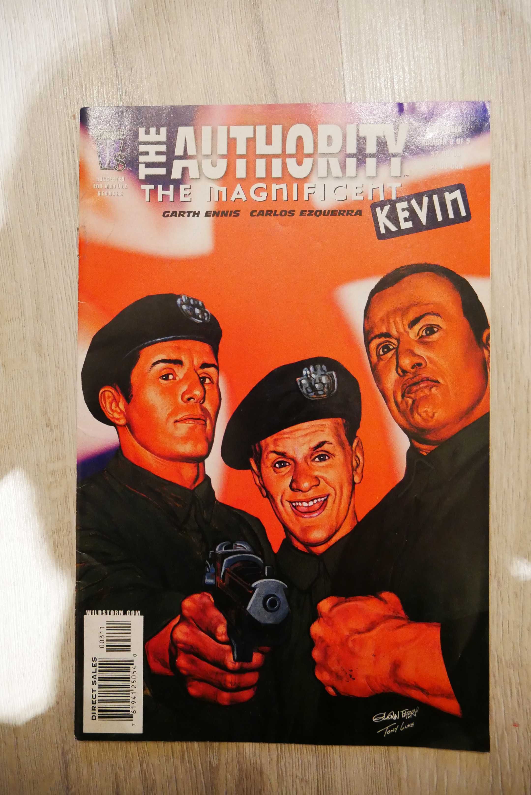 Komiks The Authority The Magnificent Kevin Issue 3 of 5 stare komiksy