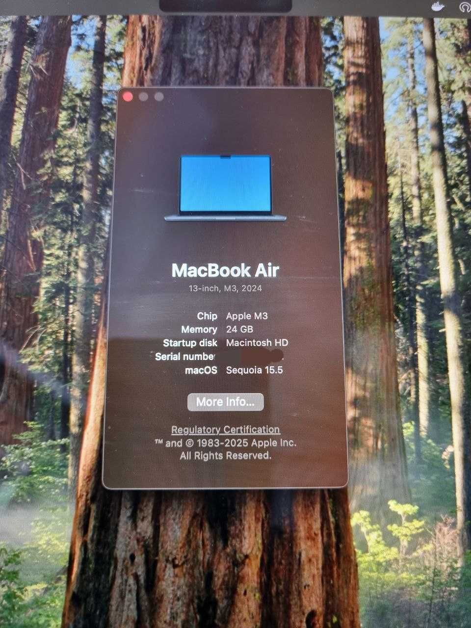 Macbook Air 2024 M3 24 Gb RAM em caixa original