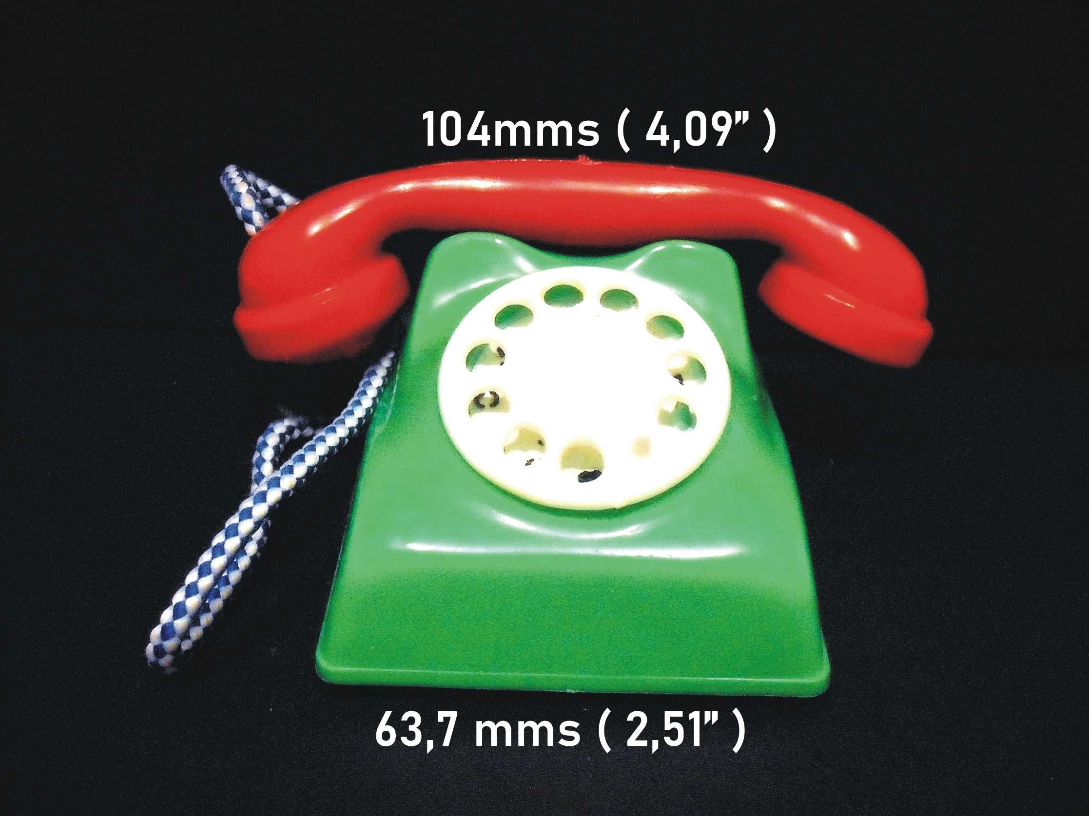 PEPE - Telefone antigo feito em plástico
