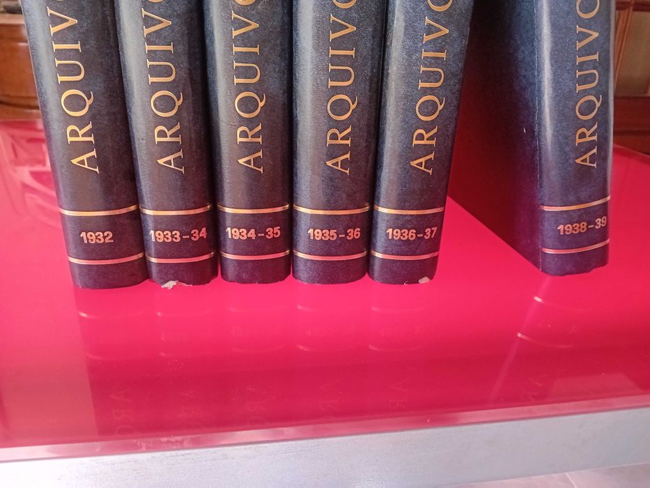 Revistas Arquivo Nacional Encadernadas 1933-39