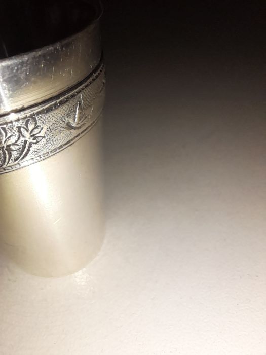 6 kieliszków posrebrzanych