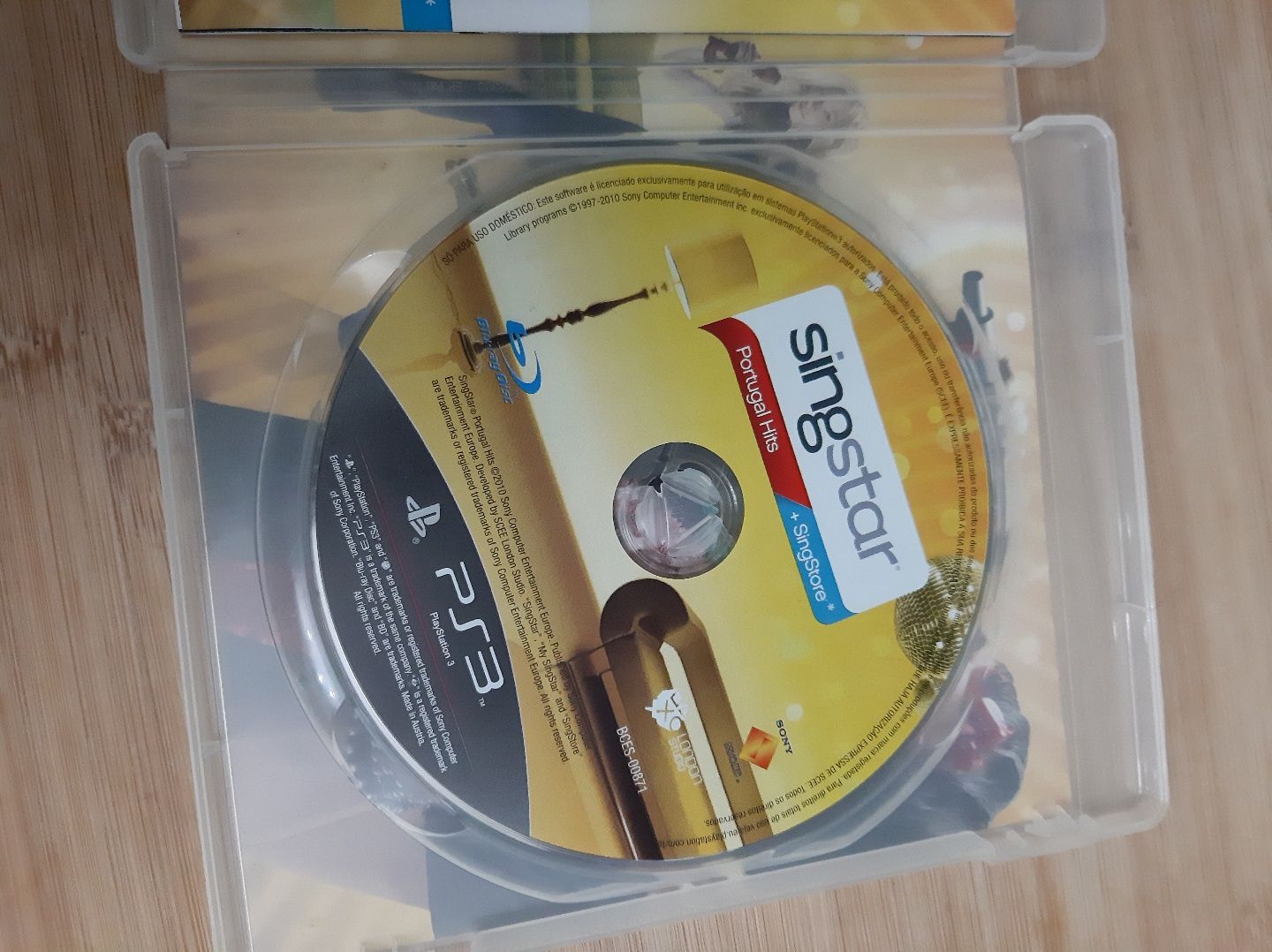 Jogo PS3 Singstar Portugal Hits