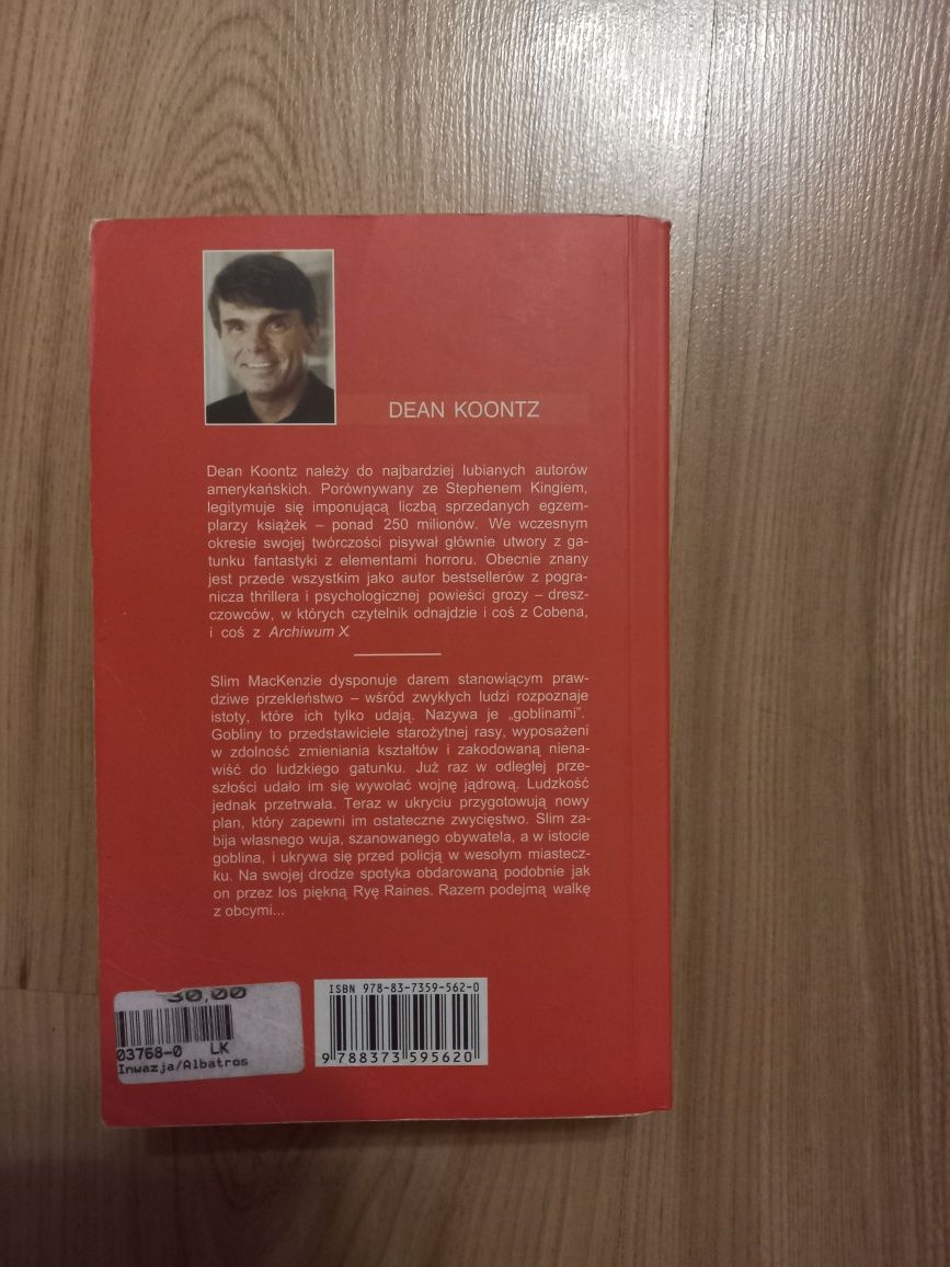 Dean Koontz "Inwazja "