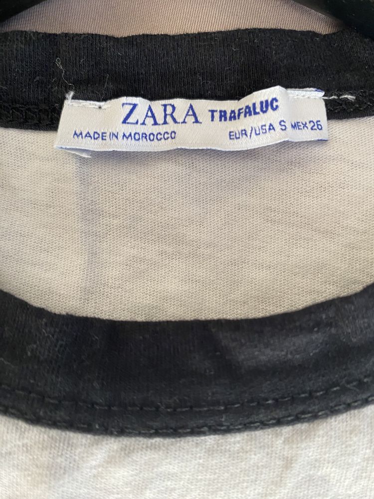 T-shirt Zara z nadrukiem, 100% bawełna
