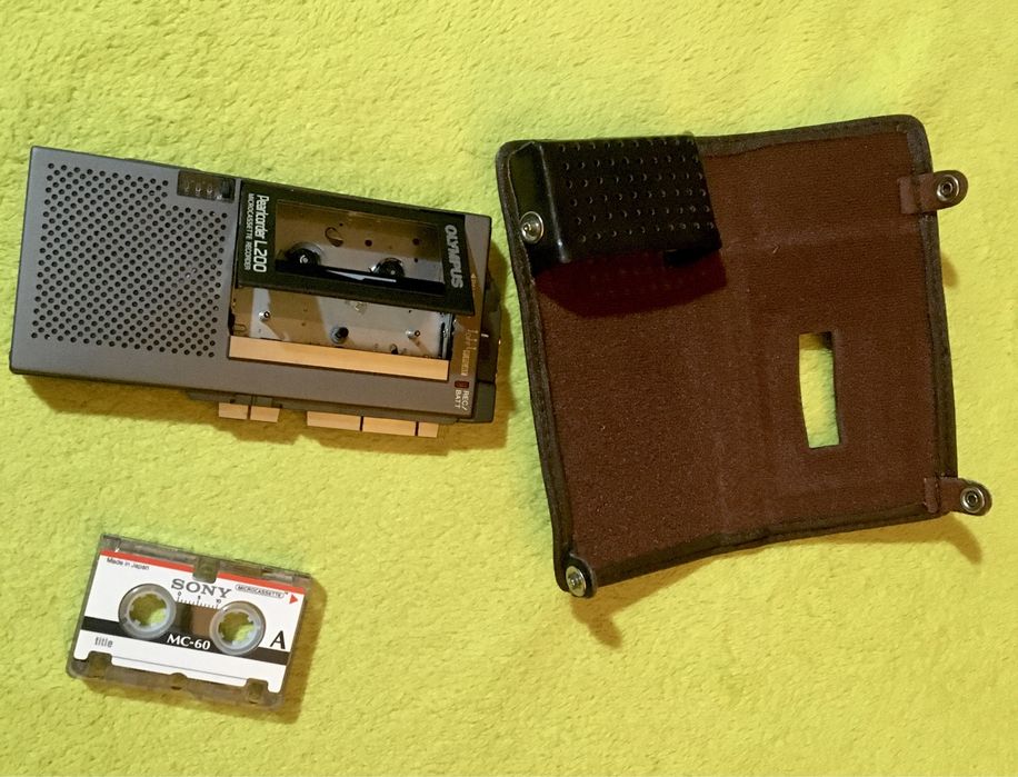 Micro gravador Olympus Pearlcorder L200
