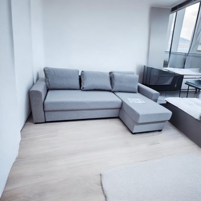 Narożnik używany z funkcją spania kanapa sofa transport