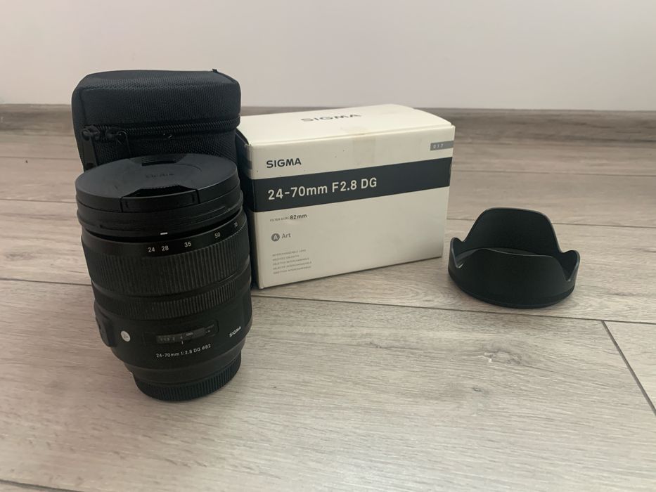 Canon EOS R + Sigma 24-70 + Adapter + Zestaw - Profesjonalny Komplet