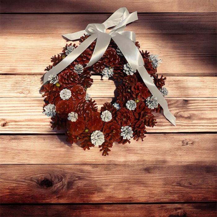 Різдвяні вінки ручної роботи/Новорічний декор/Декор/Різдвяний вінок