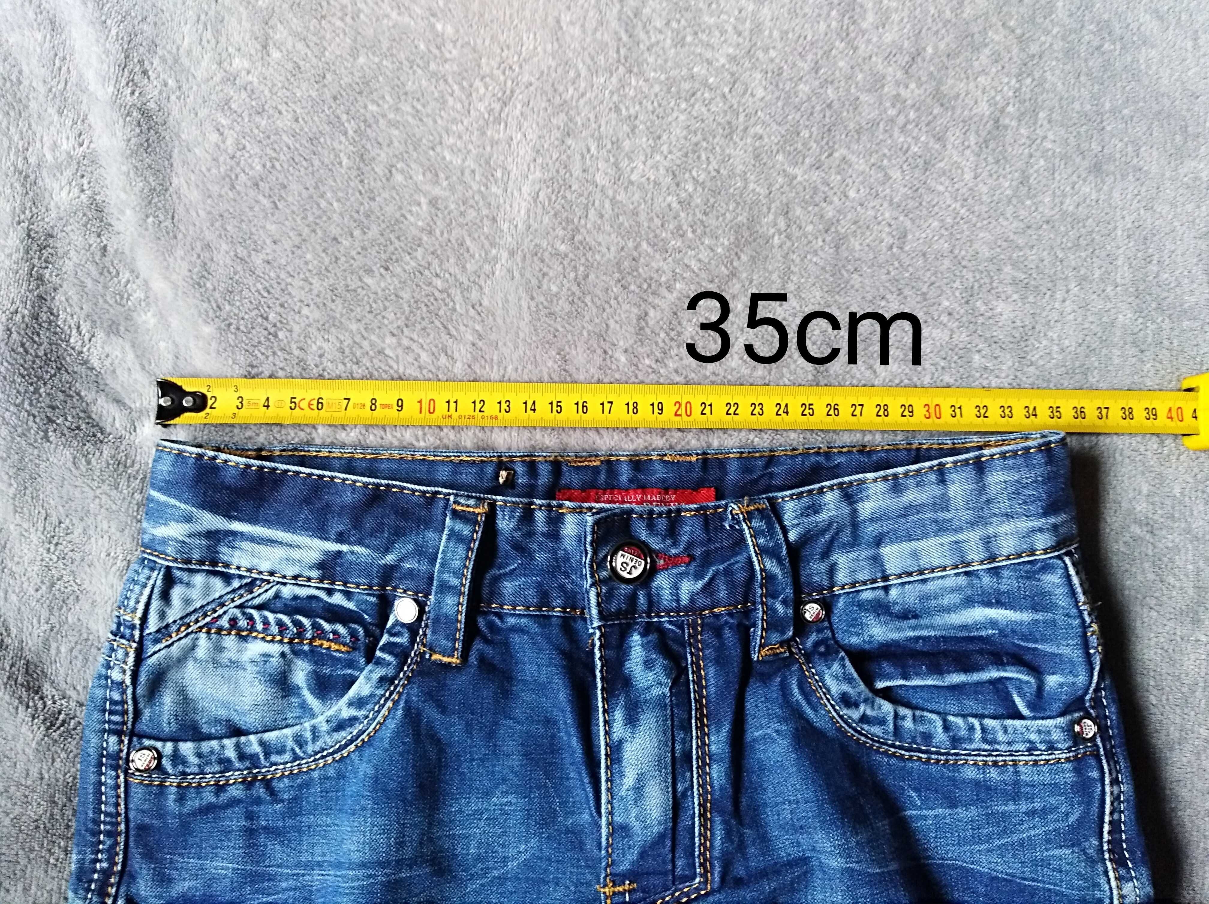 Spodnie chłopięce dżinsy 140