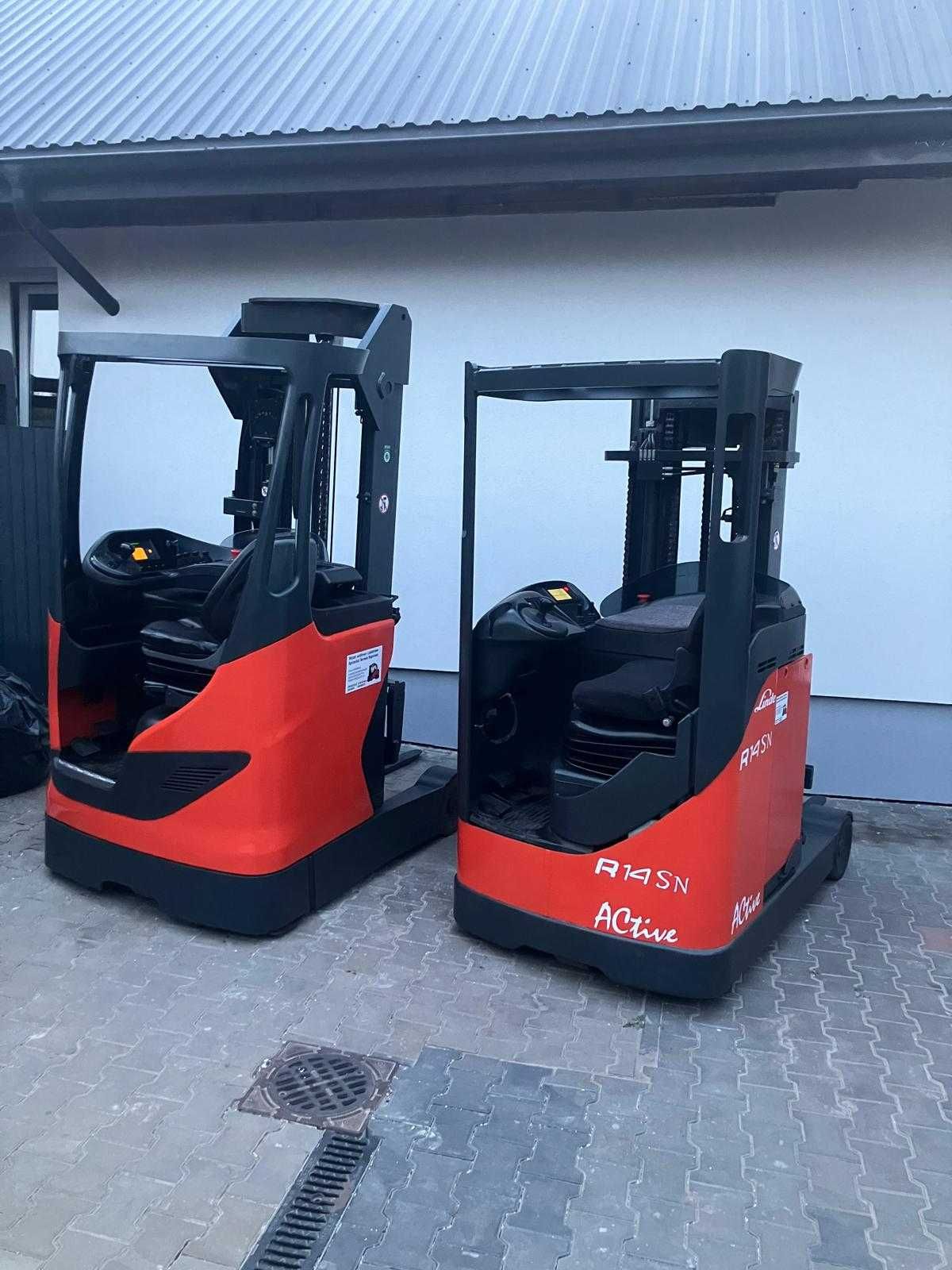 Ричтрак штабелер електричний Linde R14SN 1400кг 5600мм