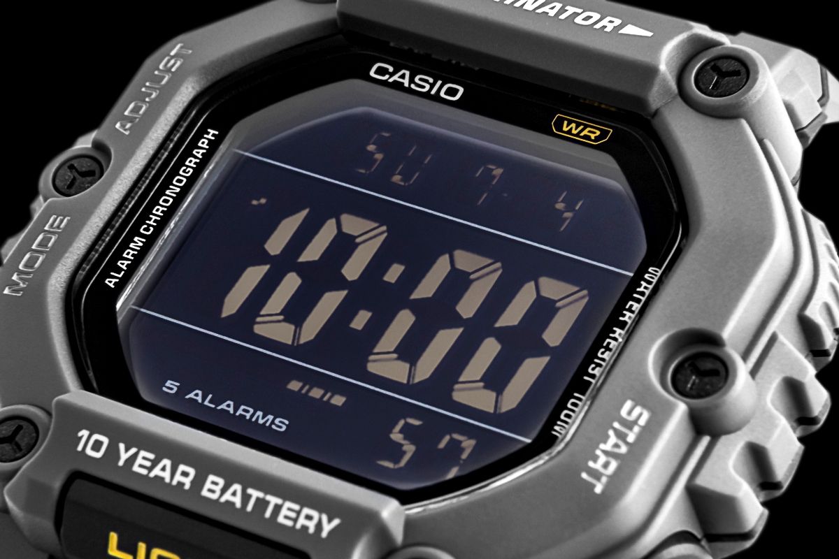 zegarek męski casio ae-1600h-8bvdf + box