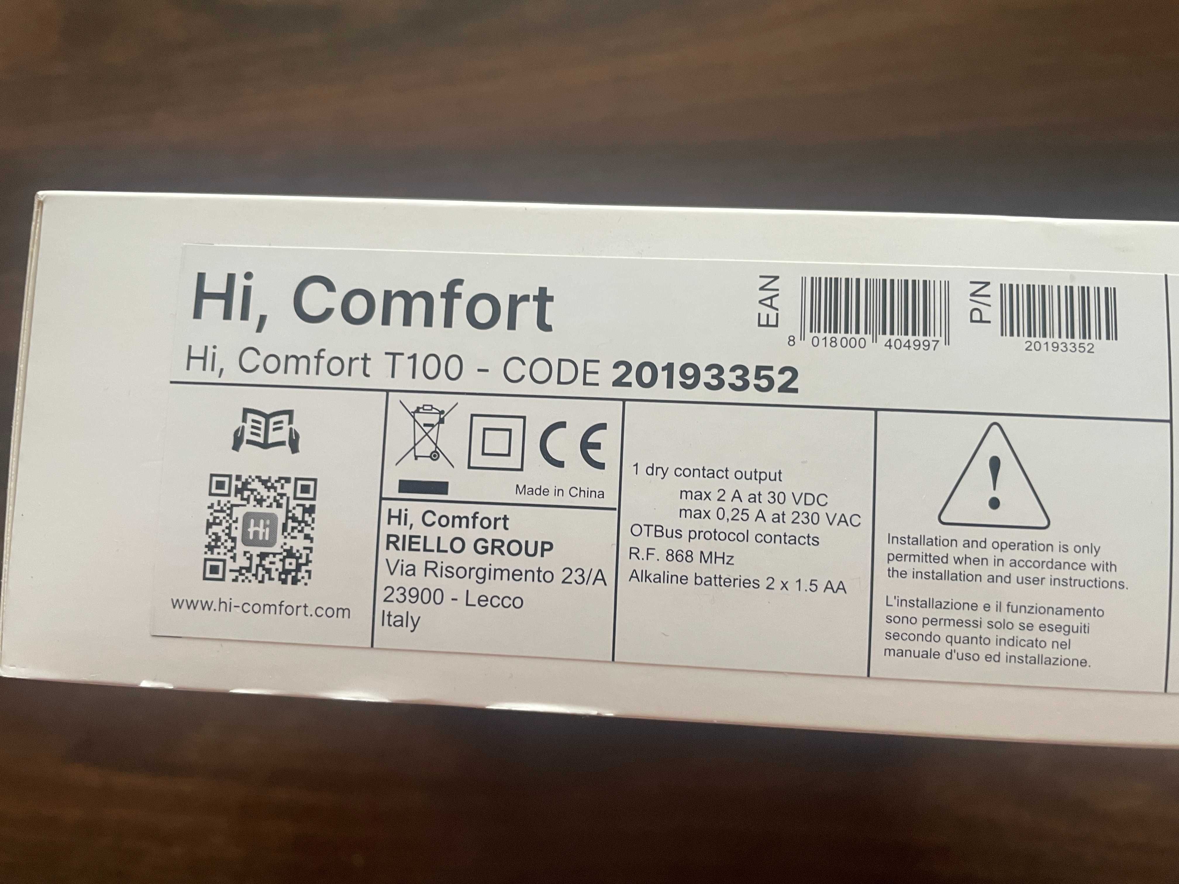 Programator sterownik pieca Hi comfort t100
