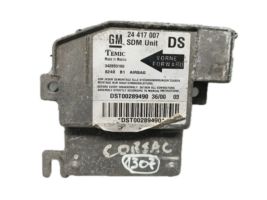 Centralina airbag OPEL Corsa C