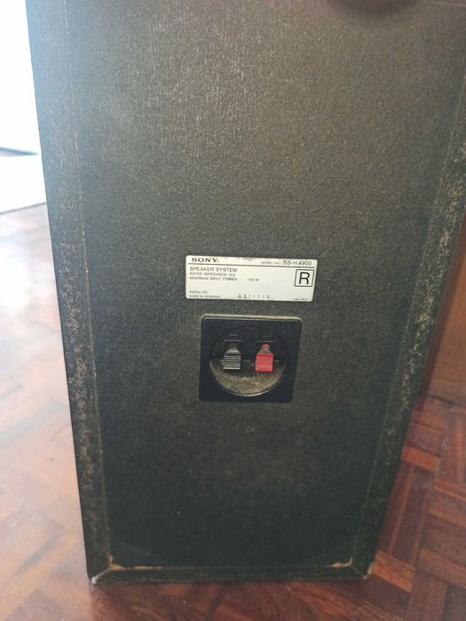 Colunas Sony (3 way speaker system)
