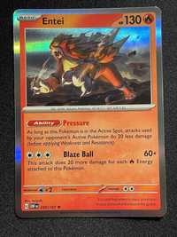 Carta Pokémon Entei 30/197 Obsidian Flames