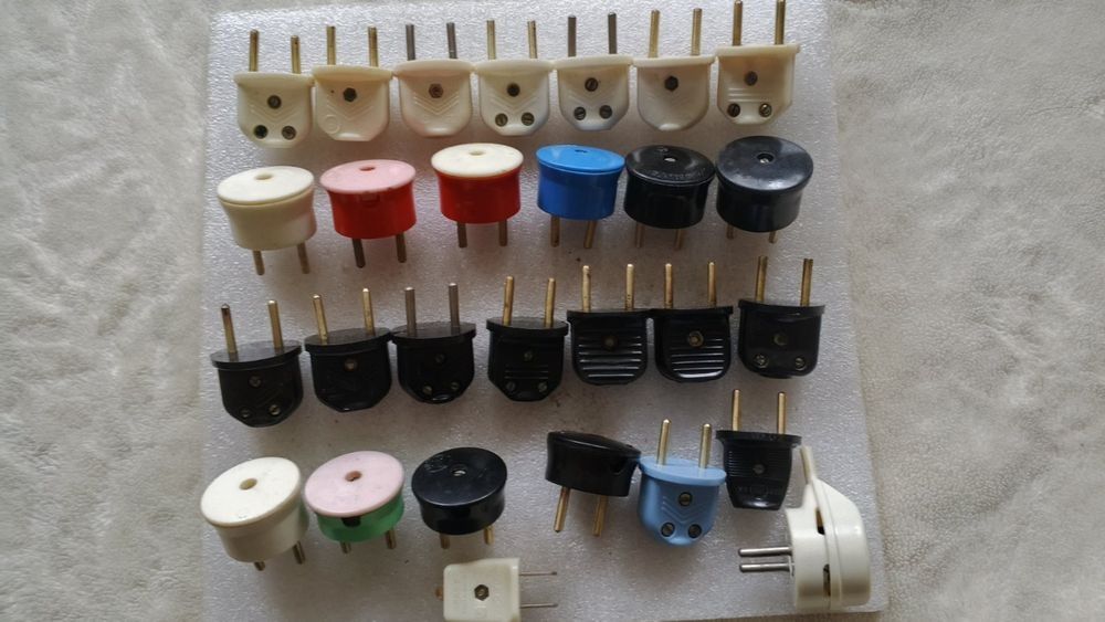 Вилка электрическая карболит СССР