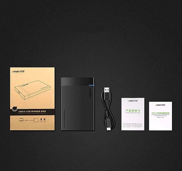 Ugreen kieszeń na dysk HDD SSD obudowa dysku SATA 2,5'' USB 3.2 Gen 1