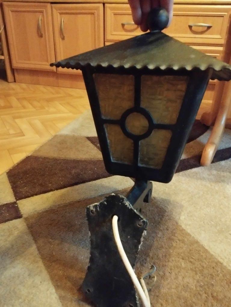 Lampa ozdobna ogrodowa