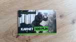 Karnet voucher piantball 300 zł