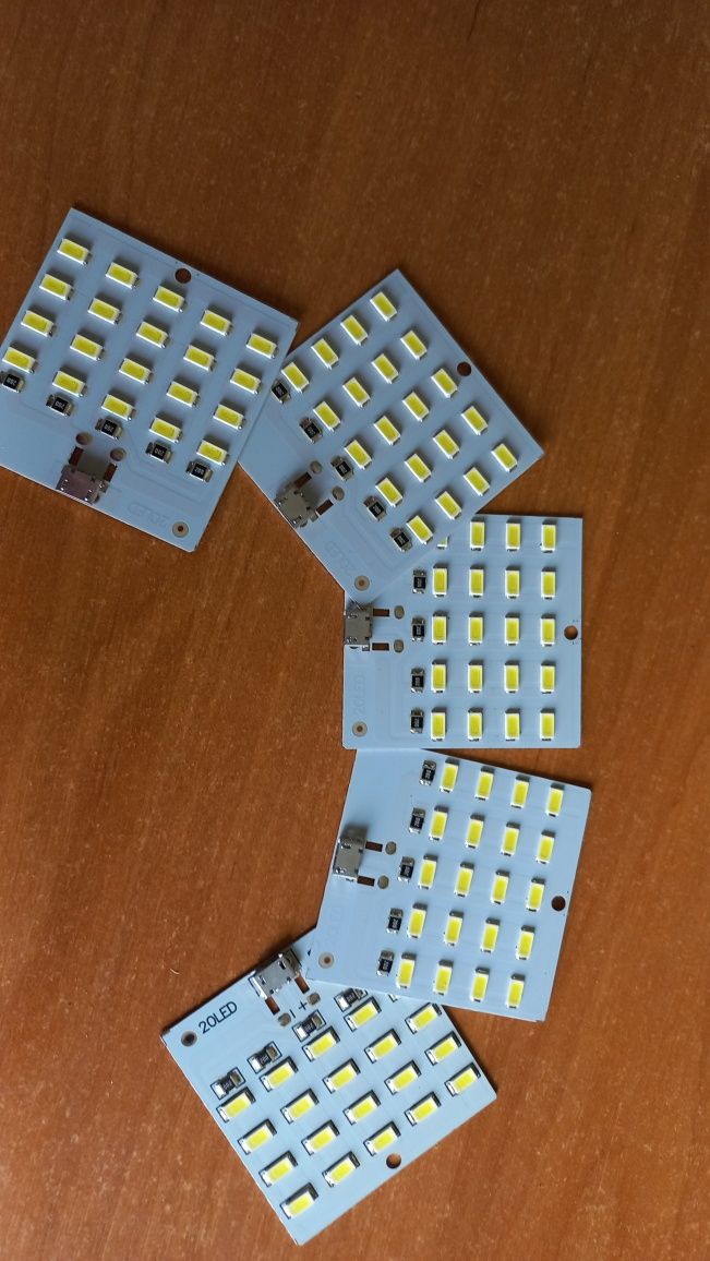 LED панель, USB лампа, світлодіодна панель 3.5-5V   450-500мА