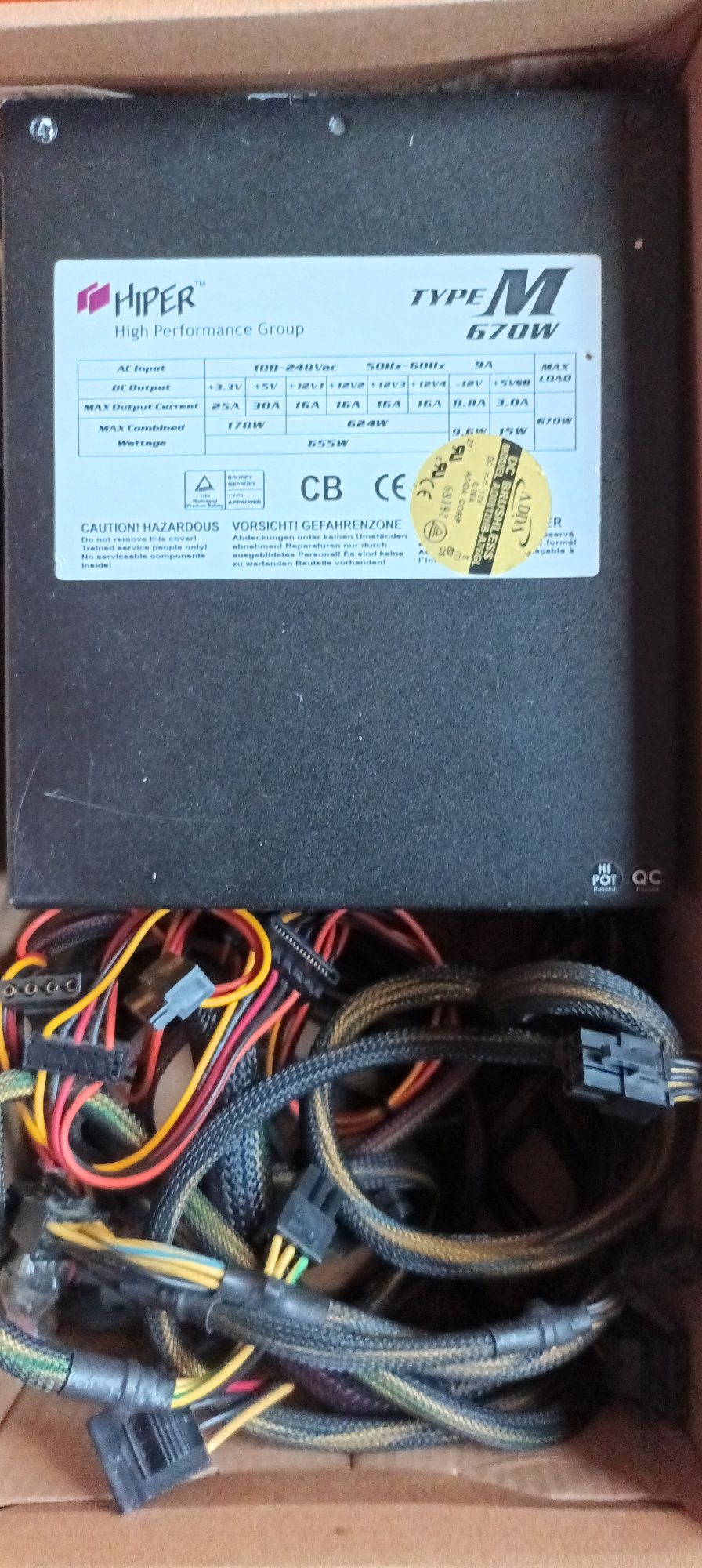 Hiper type m 670w