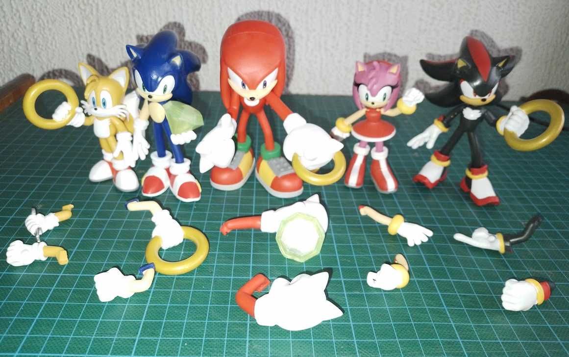 Conjunto figuras Sonic the Hedgehog