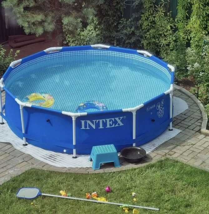 Каркасный бассейн интекс каркасний басейн intex 28200