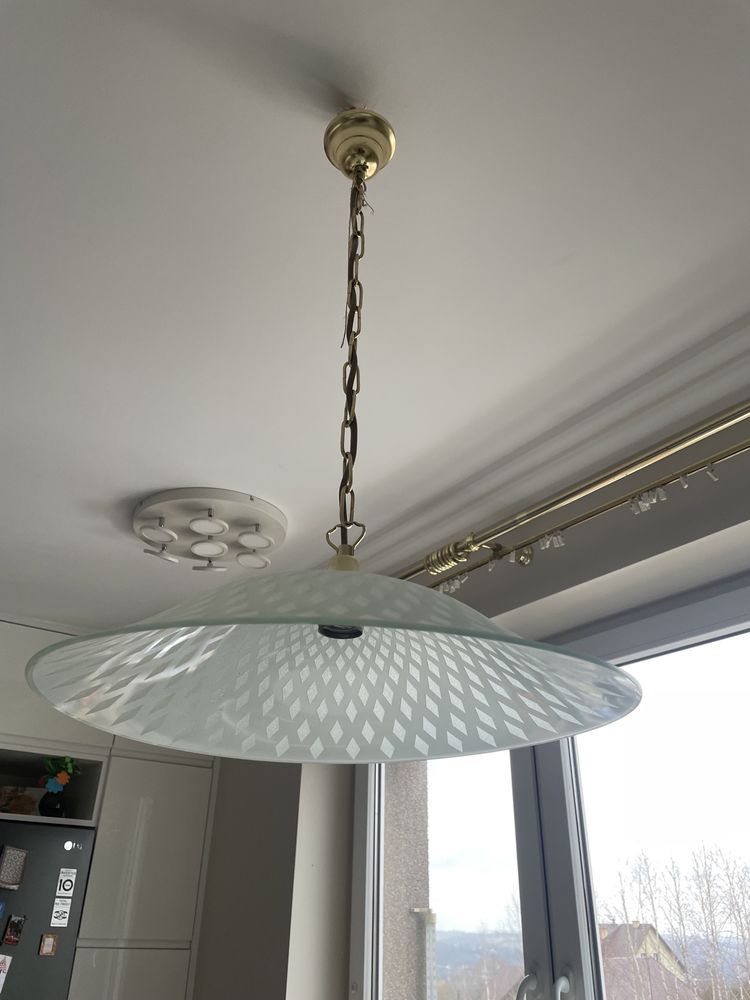Gustowna lampa nad stół kuchnia jadalnia
