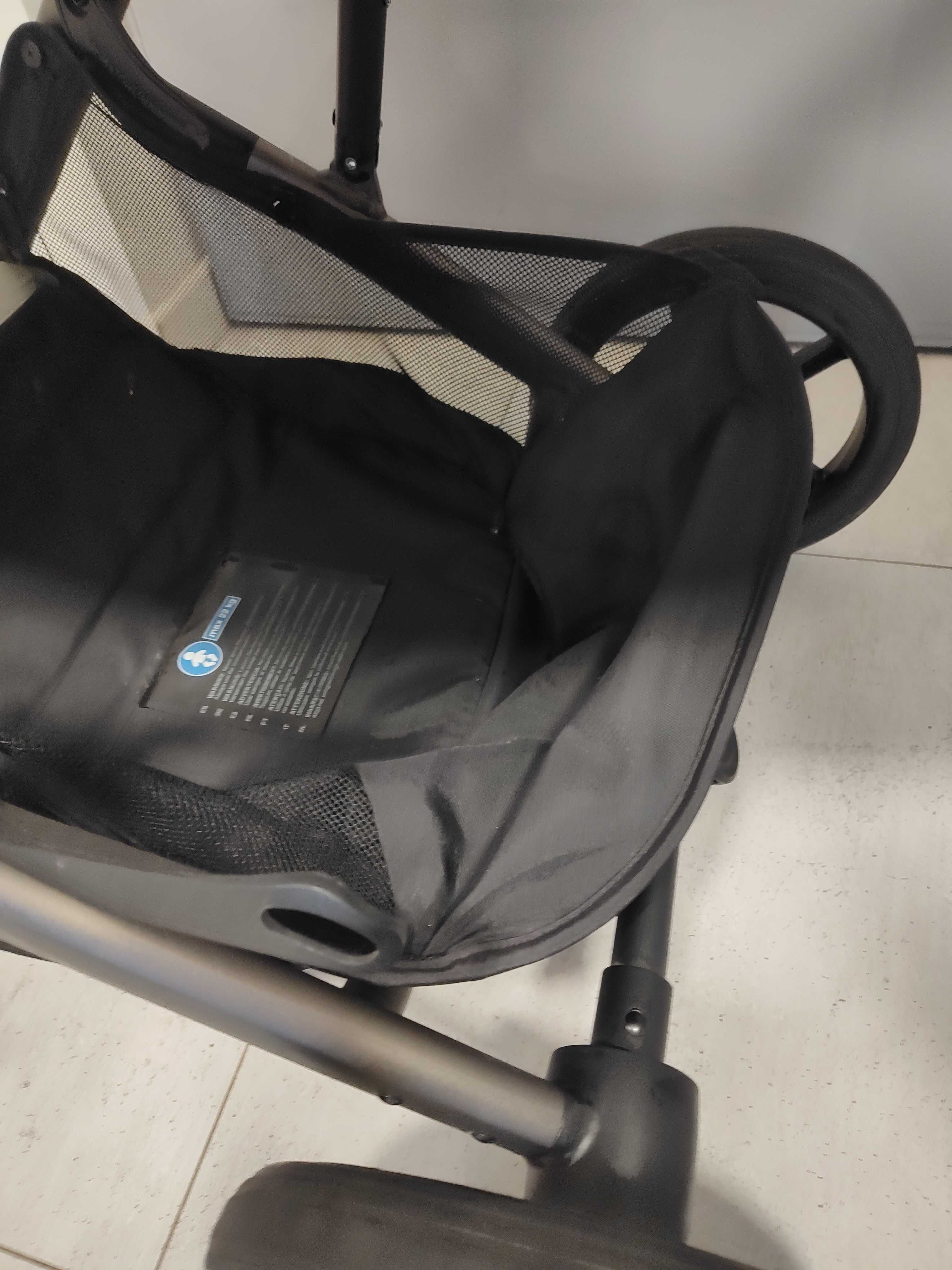 Wózek 2 w 1 Cybex Balios S Lux 2023 Storny Blue Gondola Spacerówka