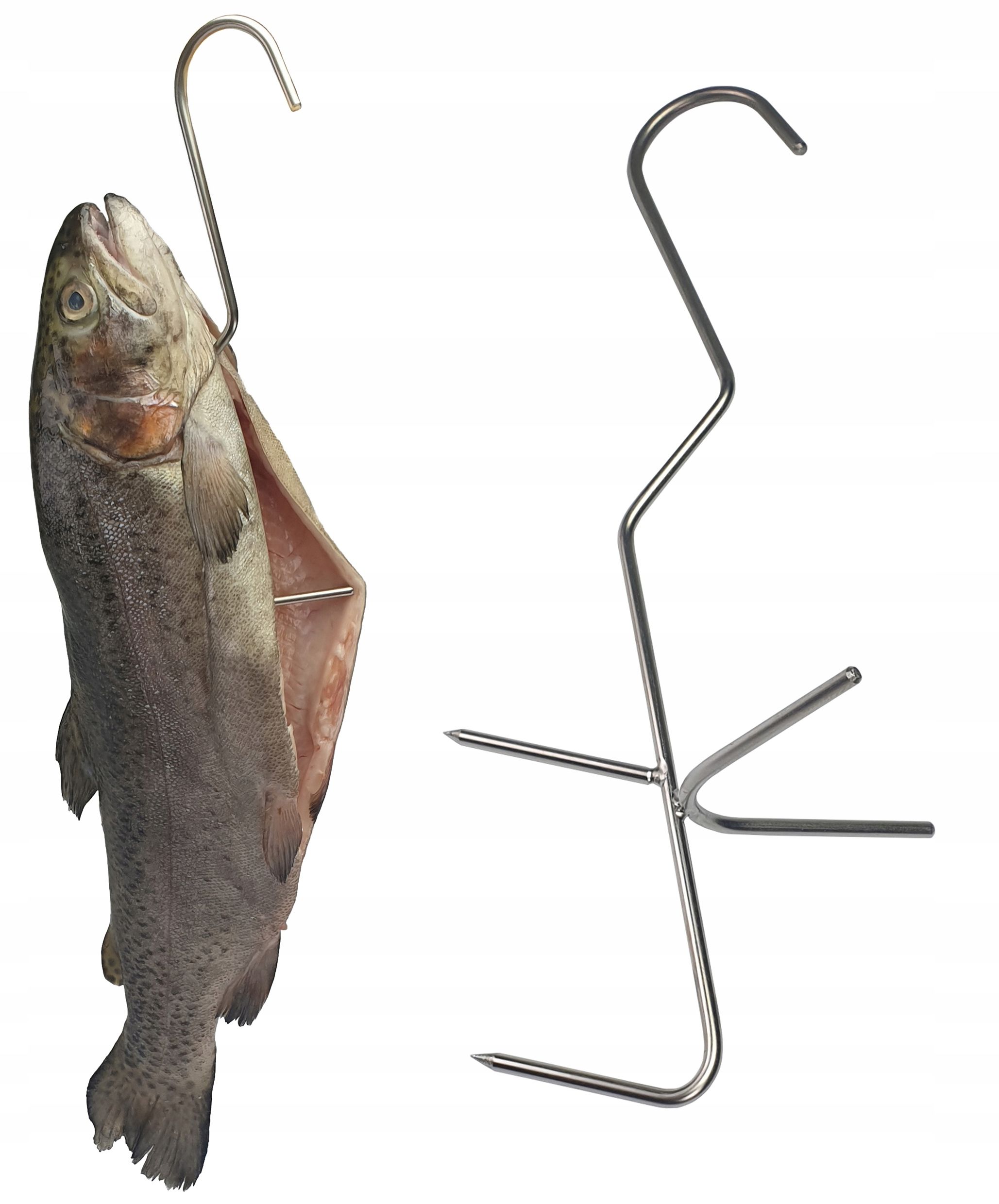Hak Wędzarniczy Super Smoke do ryb 3mm Premium 20cm