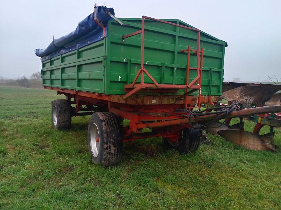 Przyczepa BSS wyprotka plandeka zarejstrowana