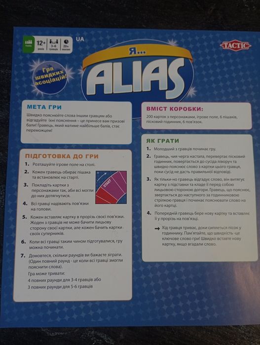 Гра Alias «Я...»