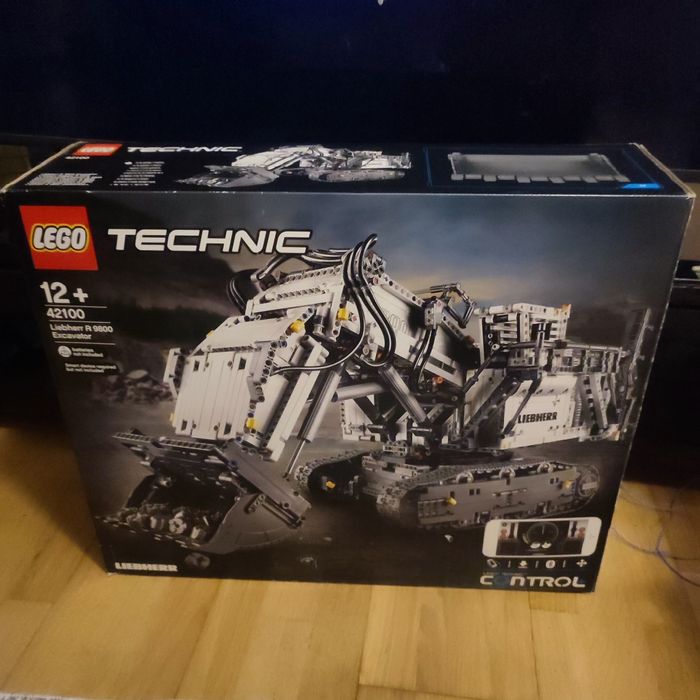 Lego Technic Liebherr 42100 R9800 full