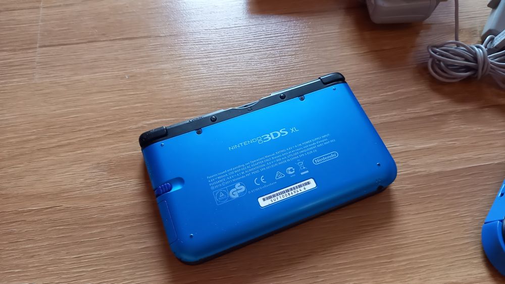 PIĘKNY Stan Nintendo 3DS XL Niebieski Komplet Wysyłka OLX