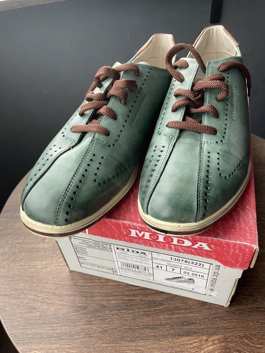 Туфли кожаные mida 41 размер