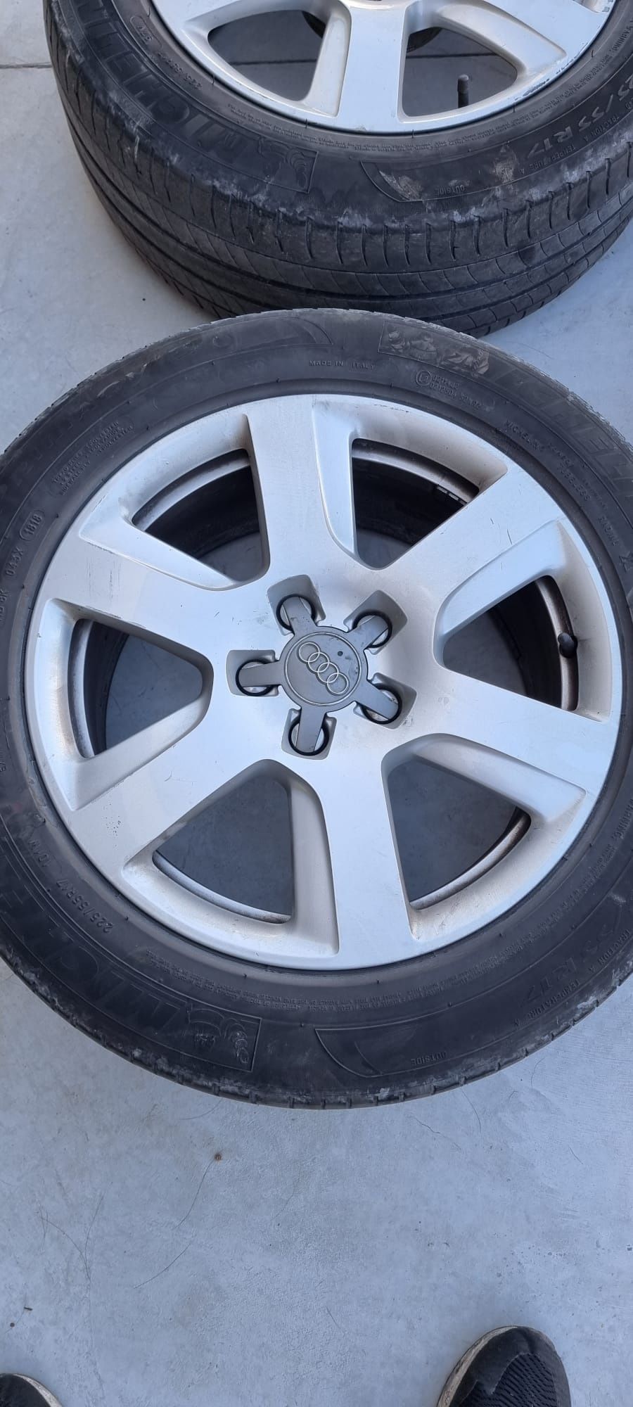4 jantes 17" com pneus