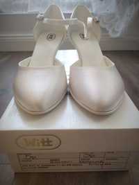 Nieużywane buty slubne  Witt białe ślubne 36