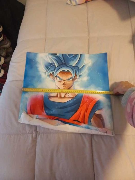 3 Fronhas de almofada 43x43 dragon ball