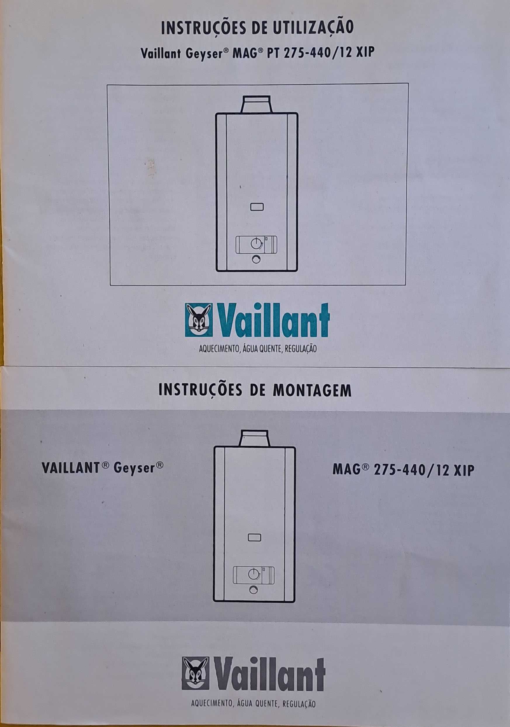 Esquentador Vaillant 17 litros (potência calorífica de 30,7 KW)