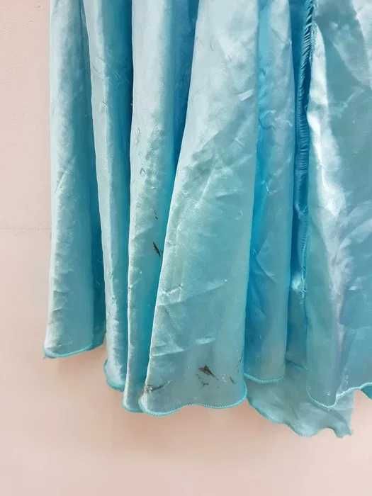 Sukienka przebranie Elsa Kraina Lodu rozmiar 122 128 cm. GP002