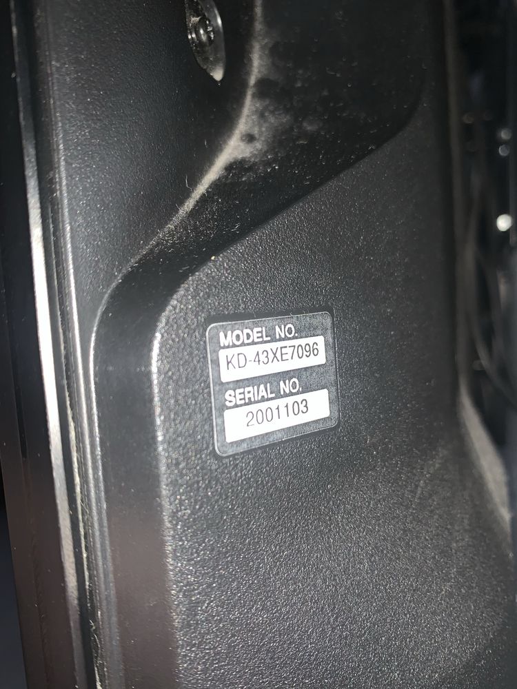 Телевізор Sony KD-43XE7096