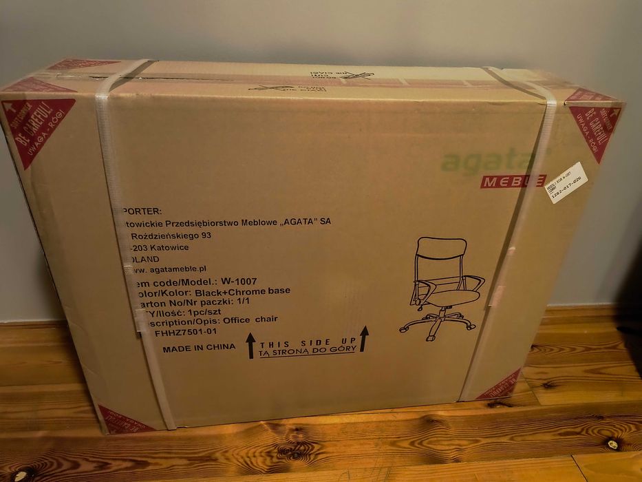 Fotel biurowy Agata Meble NOWY