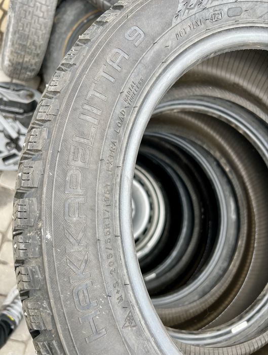 Шини зимові 205/55 r17 Nokian Hakkapeliitta9 Фінська ідеал 9мм 2021