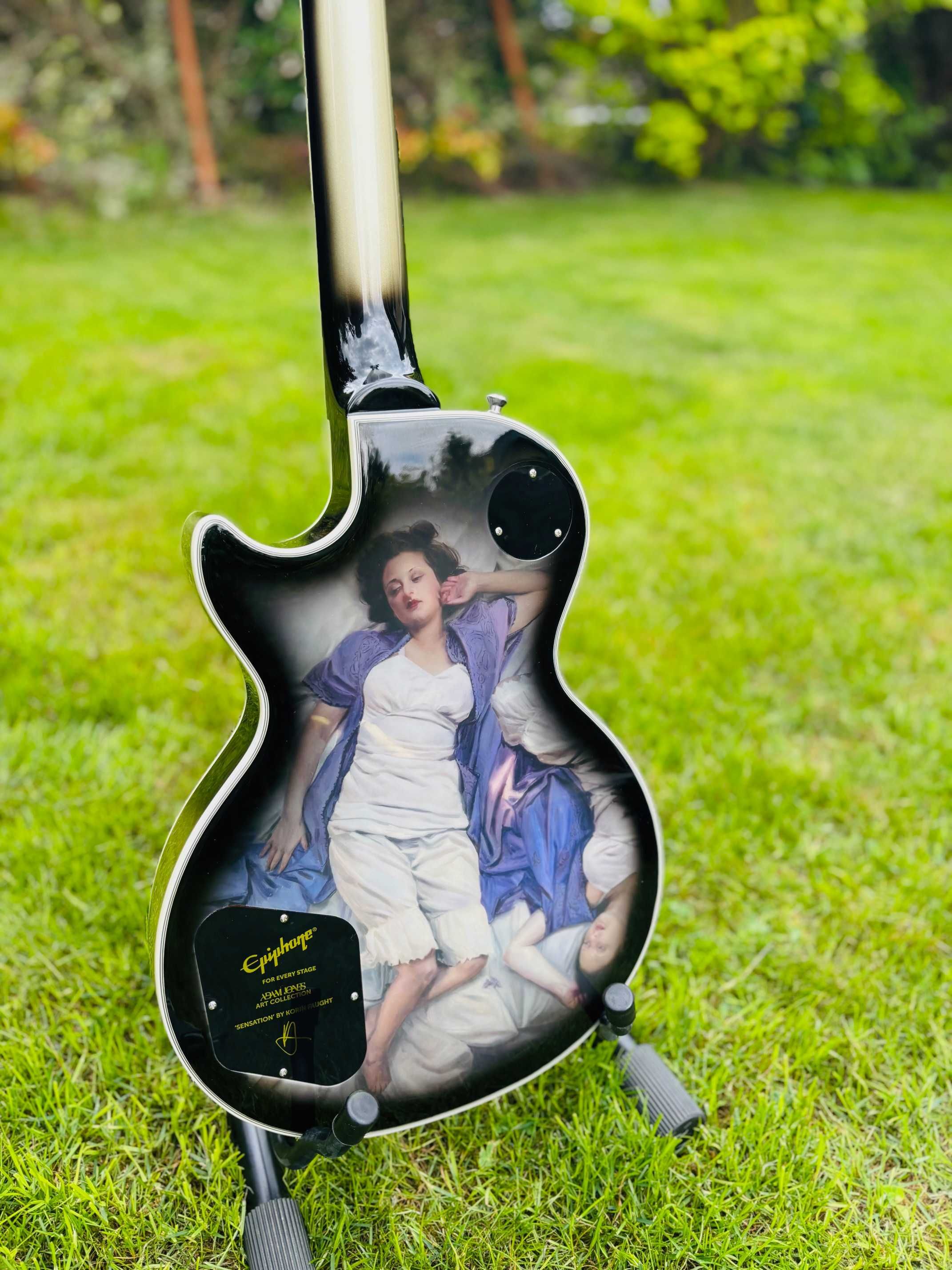 Epiphone Les Paul Custom Adam Jones Art Collection Sensation - Mint