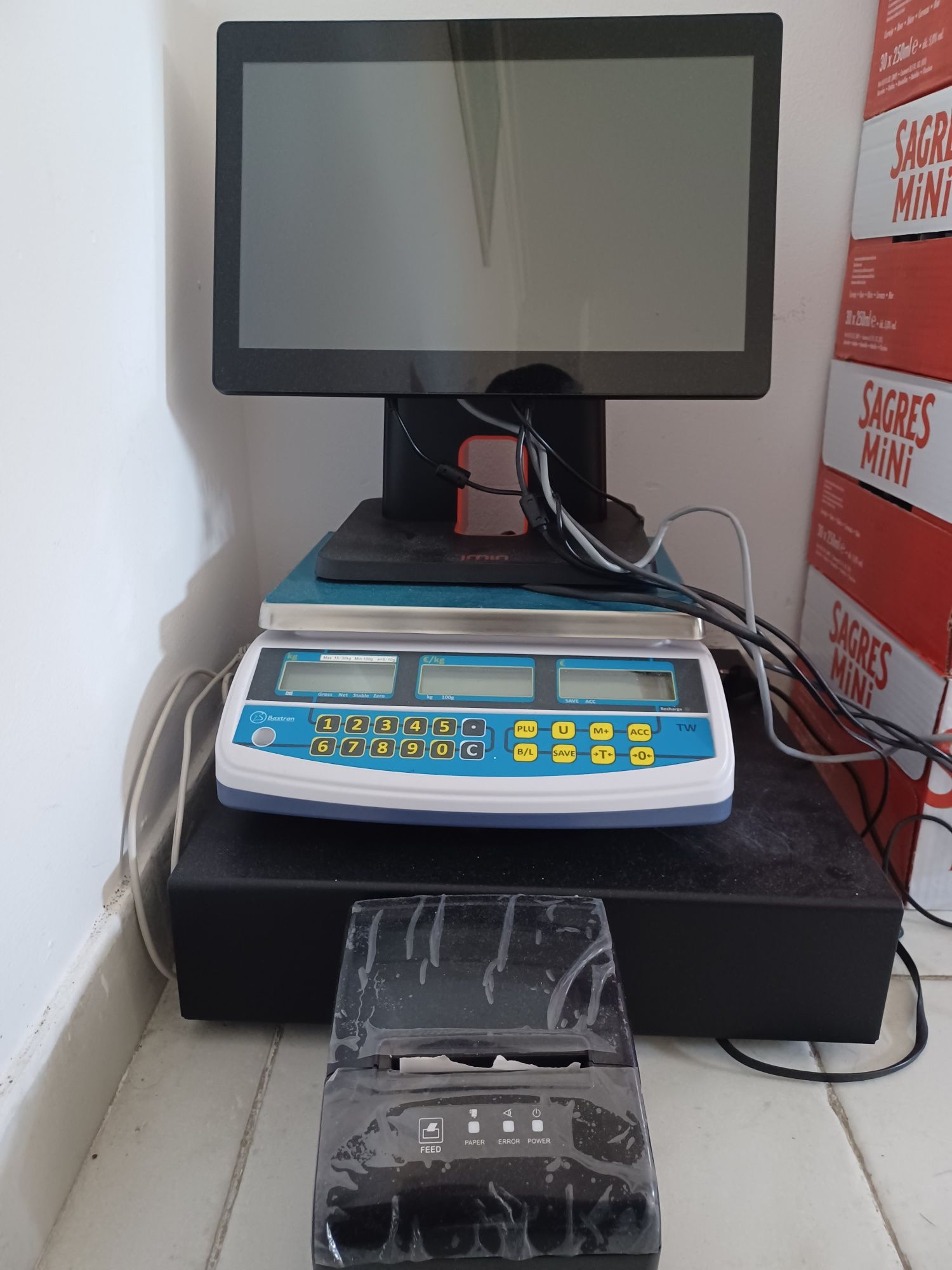 Monitor para mercado