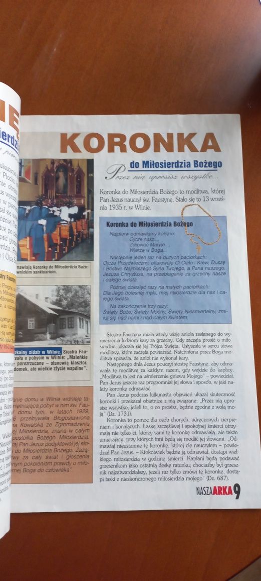 Czasopisma poświęcone świętej siostrze Faustynie